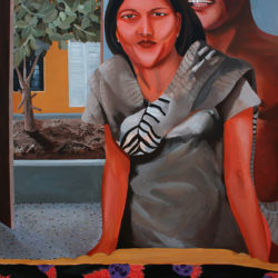 Artist: Ashok Kumar Gopalan, Title: Accidentally on Purpose_6 Medium: Acrylic on Canvas