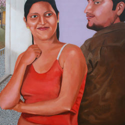 Artist: Ashok Kumar Gopalan, Title: Accidentally on Purpose_10, Medium: Acrylic on Canvas