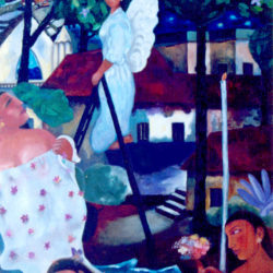 Artist: Ashok Kumar Gopalan, Title: The Melatome Blooms, Medium:Acrylic on Paper